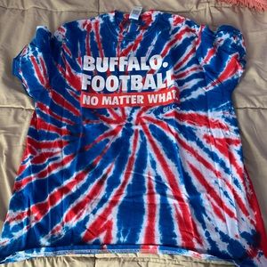 Buffalo bills tie dye shirt